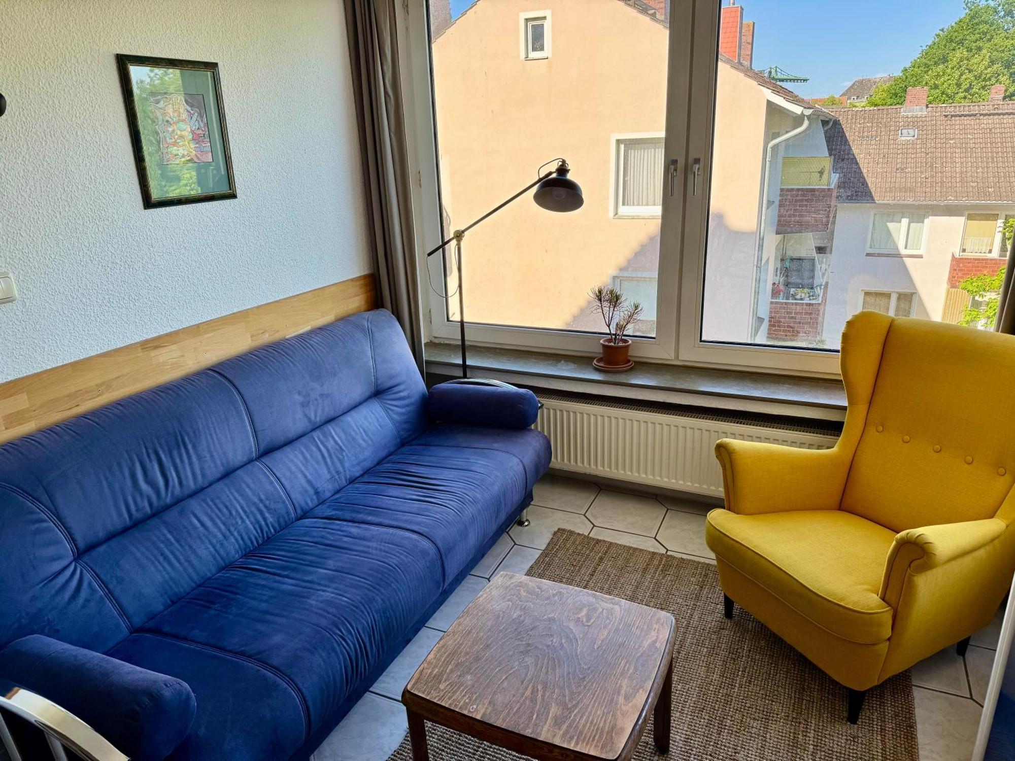Purple Kitchen - Apartment Mit Grosser Wohnkueche Μπρέμερχαφεν Εξωτερικό φωτογραφία